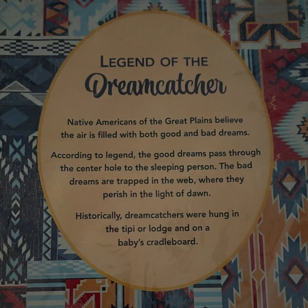 Brown and White Dreamcatcher Wall Decor